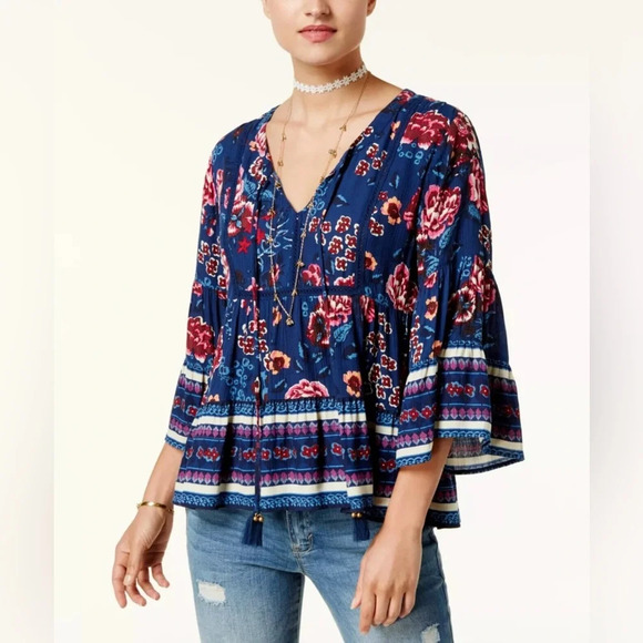 American Rag Boho Blouse - Picture 1 of 7